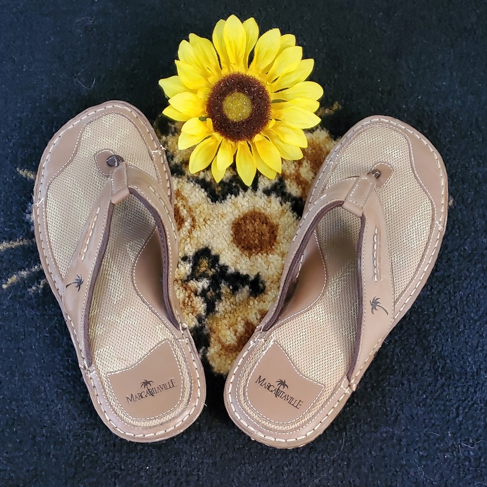 NWOT "Margaritaville" Men's Flip Flops